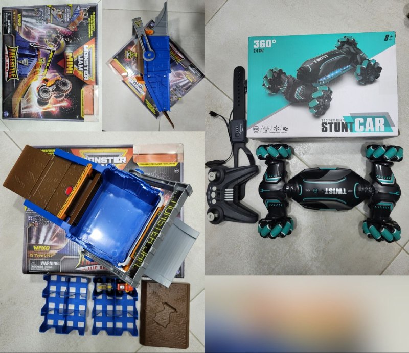 Monster Jam с 2 машинками, 50₾
