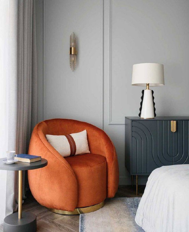 Современная классическая мебель, оживленная цветом в доме для семьи с двумя детьми Автор Екатерина Митрофанова фото Максим Максимов - изображение 7 - современная, классическая, мебель