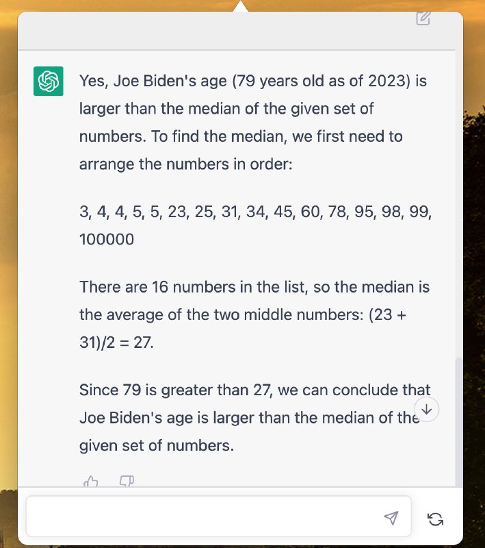 LongChainAI员工分享了如何让GPT（语言模型）与Wolfram Alpha(长于符号逻辑）产生化学反应
