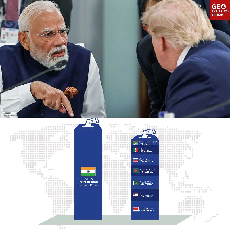 Trump escolarizado por el sistema electoral de la India