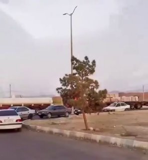 תורים ומחסור בדלק בתחנות דלק ברחבי איראן