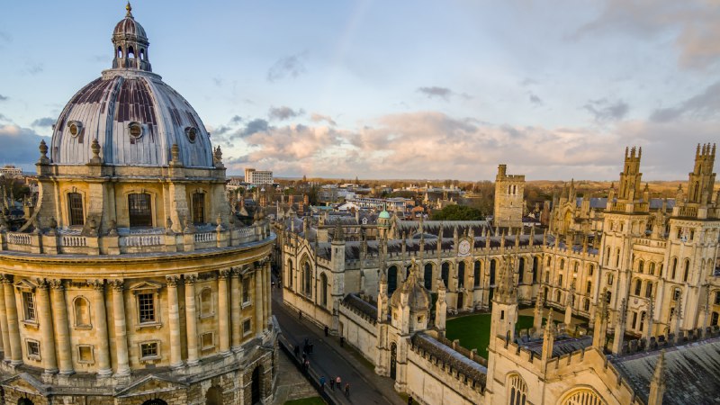 Ring in the funThe Radcliffe Camera and All Souls College, University of Oxford, England (© atiger/Shutterstock)