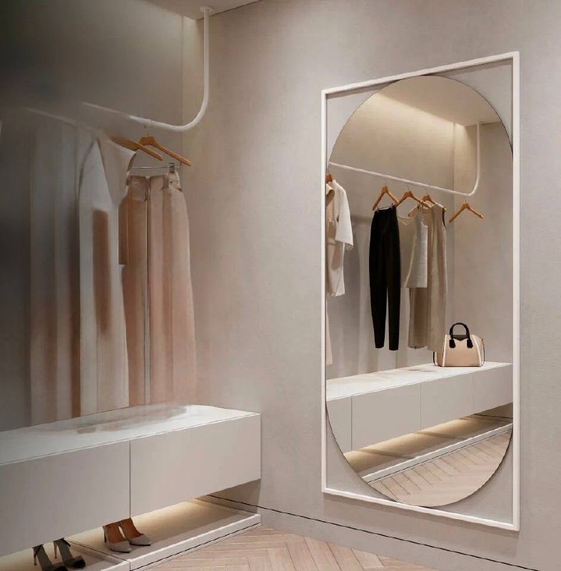 Идеальное зеркало для прихожей В прихожей зеркало не просто предмет интерьера. Это ваш главный союзник и самый честный критик, который помогает соб... - изображение 3 - зеркало, подсветкой, прихожей