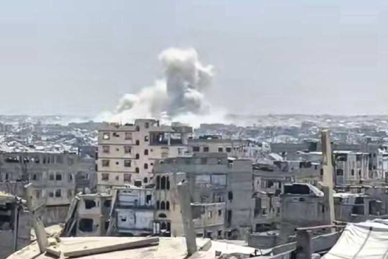 🔴הרס מבנים ומטרות חיסול בדרום רצועת עזה על ידי כוחות הצבא השבוי, כעת