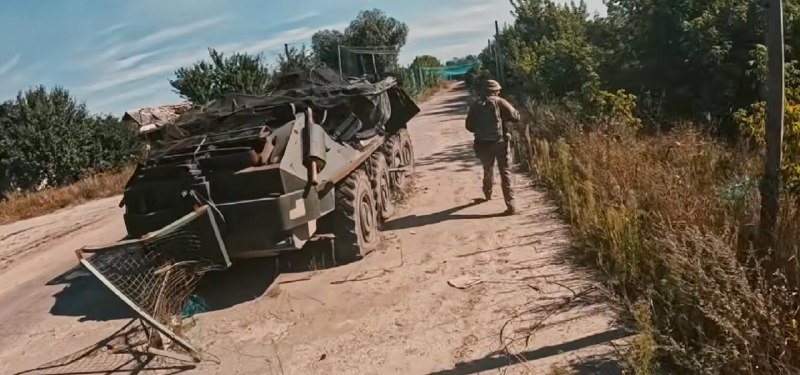 Image from a post by Военная хроника