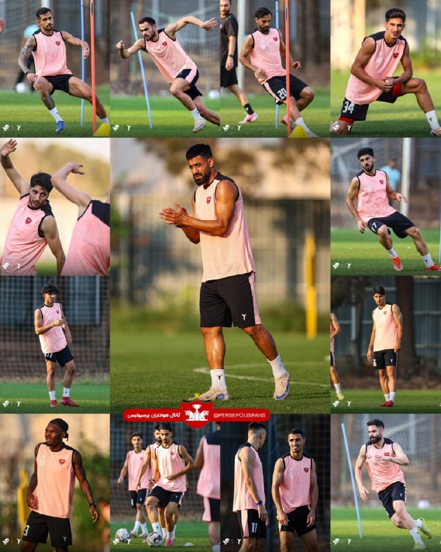 پرسپولیسی ها: ⚽تصاویری از تمرین امروز پرسپولیس 🔴 @Pers_Polis