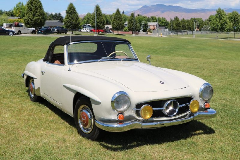 🚗✨ Наблюдаем за легендой: 1961 Mercedes‑Benz 190SL «призрачный» авто без залога