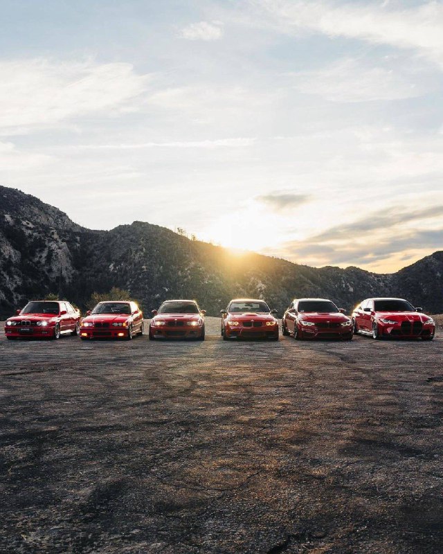 Все поколения BMW M3