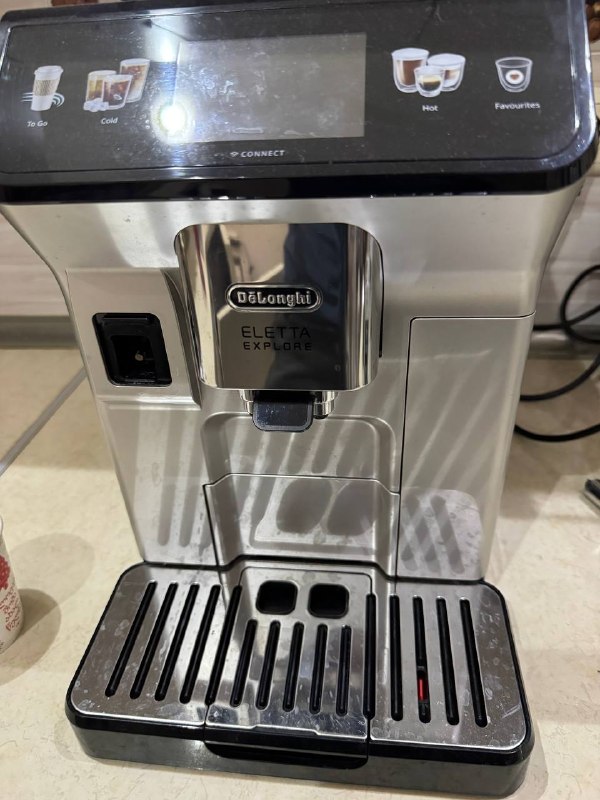 Кофемашина DeLonghi Eletta Explore ECAM450.65.S и ИБП KSTAR KS-UA1500