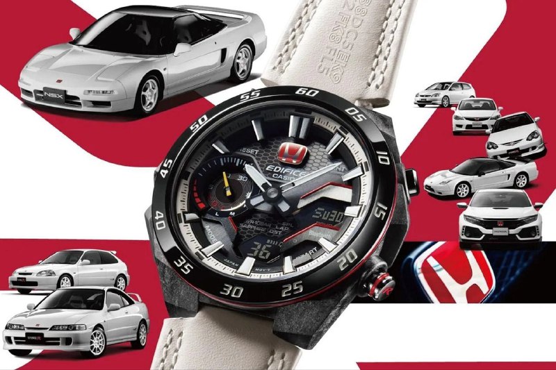 Представили часы, посвященные Honda Type R