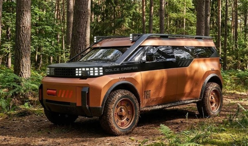 Fiat Dolce Camper — новый кемпер-концепт