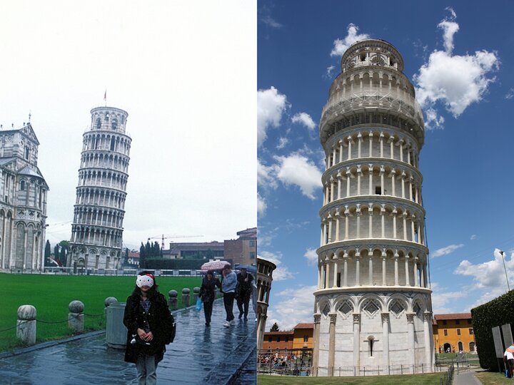 旅行的照片：義大利的比薩的比薩斜塔