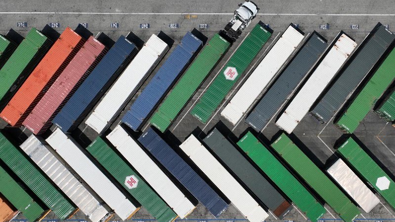 Tariffs bring shipping slowdown, threatening trucking jobs at L.A. ports