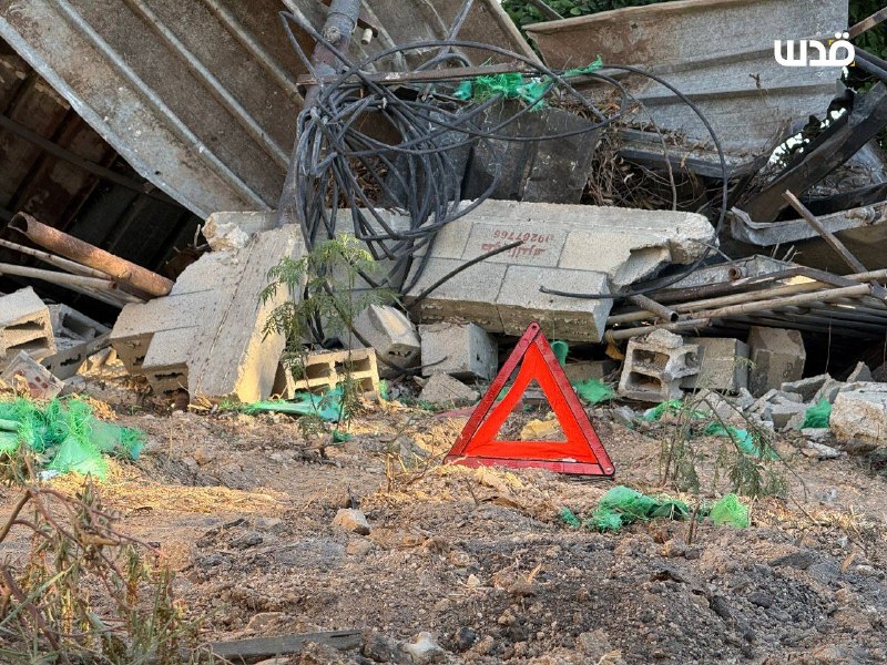 צבא הכיבוש הורס צריף חקלאי בפרבר שווייקה בטול כרם