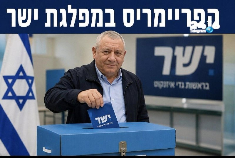 🇮🇱 עקום. דוחק ודחיפות בפריימריס של ישר - מוטי אוחנה.