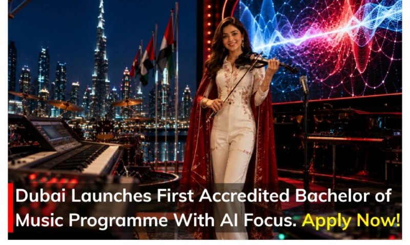 ApplyAbroad | هلدینگ پرگار: دبی نخستین کارشناسی معتبر موسیقی با محوریت هوش مصنوعی را راه‌اندازی کردSAE University College Dubai پذیرش دوره جدید Bach