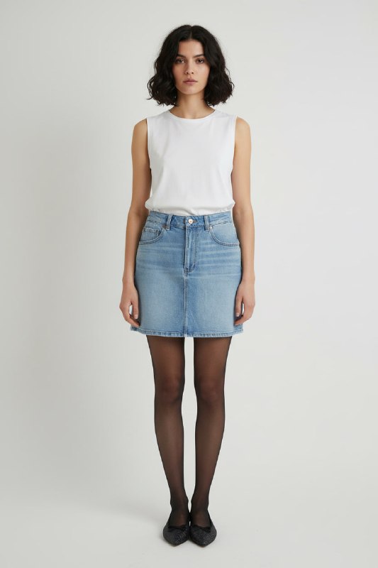 💙 Джинсовая мини-юбка Wrangler — фото 1