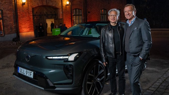 VOLVO CARS ESTÁ AMPLIANDO SU ALIANZA CON NVIDIA &#