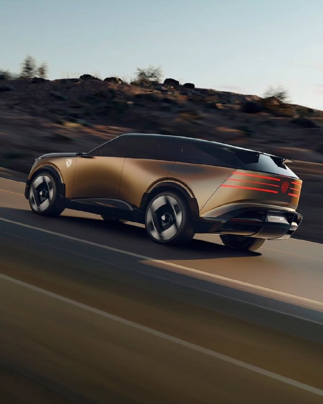 Официальные изображения концептов Peugeot Concept 6 и Concept 8 2026 года. 5