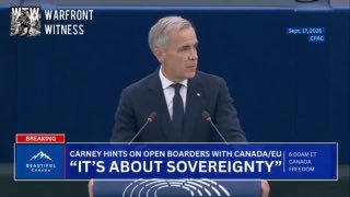 ️🇨🇦🇪🇺 ראש ממשלת קנדה, מארק קרני, אומר שברית קנדה-האיחוד האירופי לא תנסה להפוך לגוש כוח מתחרה, אלא תבנה חוסן ותגן על ריבונותה.