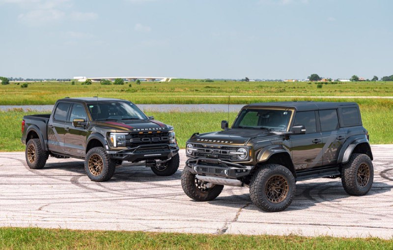 Hennessey сделала спецверсии Ford Bronco Raptor и F-150 Raptor в честь дня независимости США