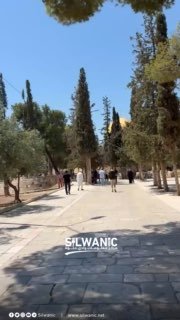 המתפללים נהרו למסגד אל-אקצא המבורך כדי לערוך תפילת יום שישי