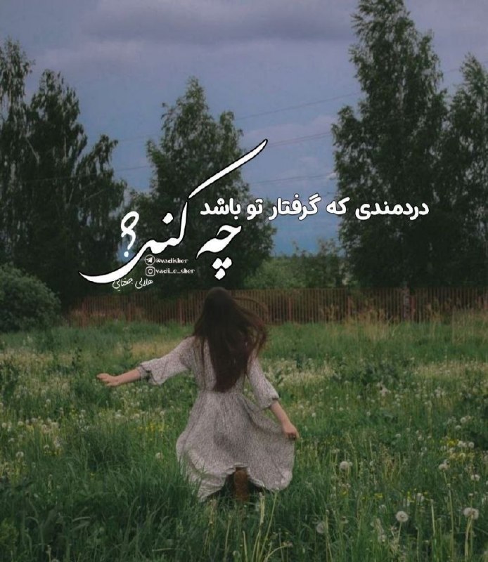 ╔═ ೋღ وادی شعر ღೋ═╗: @vadisher🍒🥜🤎🥜🍒گر کسی عاشق رخسار تو باشد چه کند؟طالب دولت دیدار تو باشد چه کند؟شوخی و بی‌خبر از درد گرفتاری دلدردمندی که 