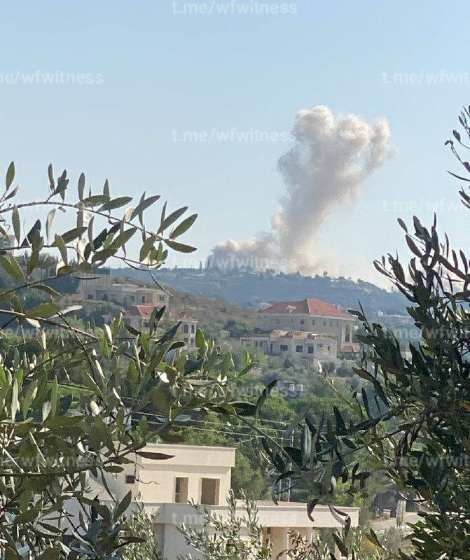 ️🇱🇧🇮🇱 פיצוץ ישראלי מכוון לעיר חדתא שבדרום לבנון.