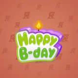 B-Day Candle #206