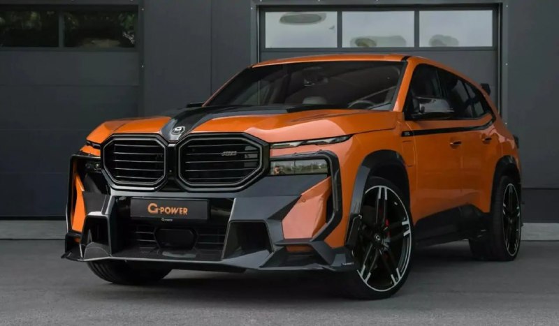 Представлен 950-сильный гиперкроссовер BMW XM 1
