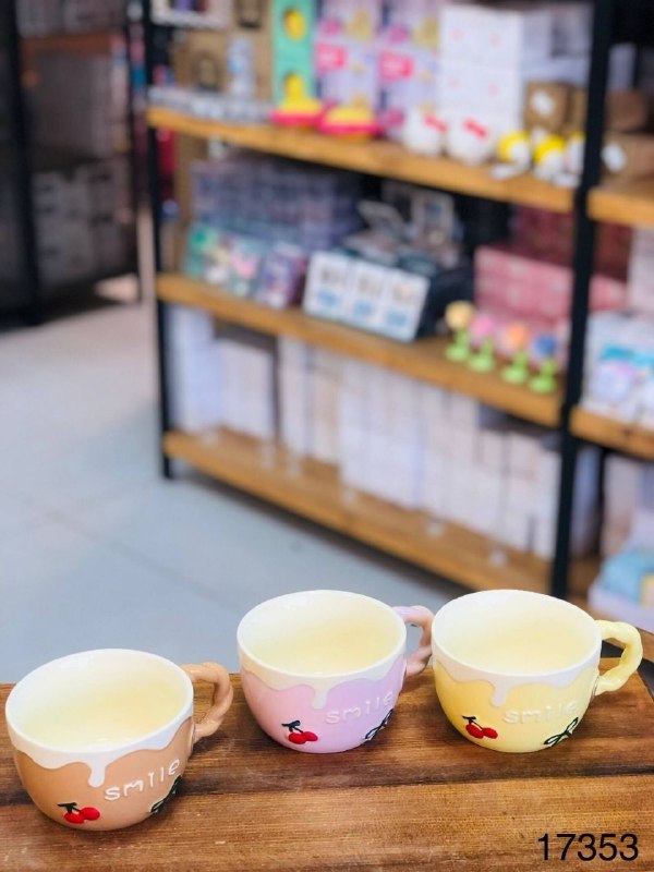 PAKHSHE 4M: 🍬 ماگ smile پاپیون دسته بافت🍬🍎 A17353📦 24 عدد💰قیمت هر 628/000 تومان #ماگ_سرامیکی✨شماره تماس و آيدى جهت ثبت سفارشات:📱:091