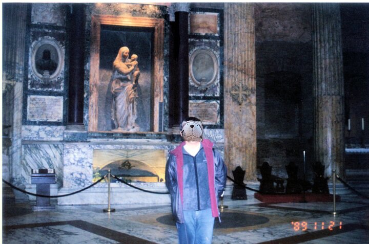 旅行的照片：義大利的羅馬的萬神殿