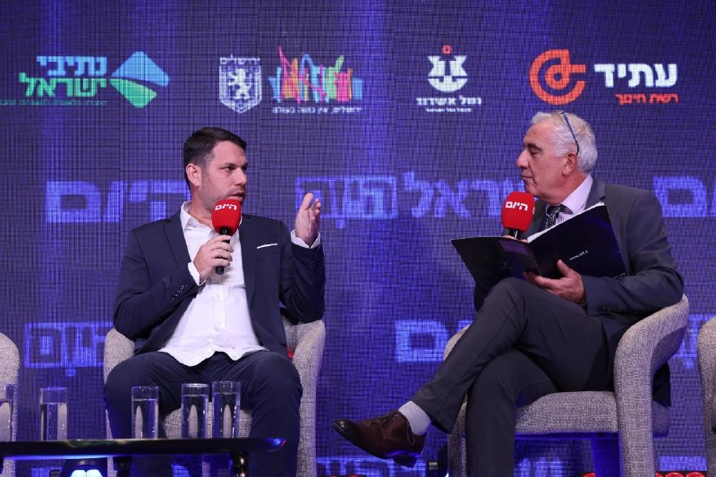משה בן זקן, מנכ"ל משרד התחבורה והבטיחות בדרכים ב"וועידת ישראל היום":