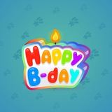B-Day Candle #116