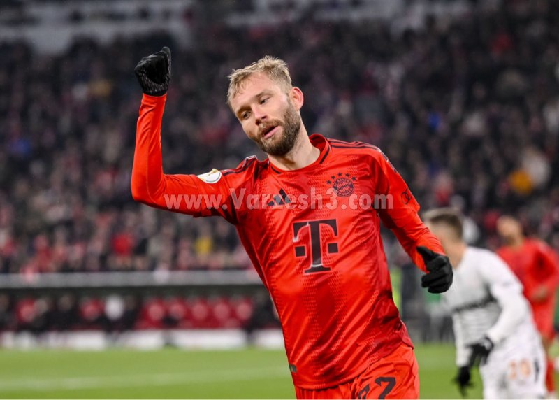 Varzesh90: ‏⚽ #ورزش90‏🔴 مکس ایبرل:/ ستاره بایرن حتی نمی‌تواند راه برود!‏🗞 مکس ایبرل می‌گوید مصدومیت کنراد لایمر بسیار جدی است.ـــــ
