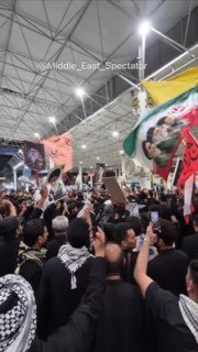 — 🇮🇶/🇮🇷 נג'ף, אבל על השהיד אייתוללה חמינאי, הוקלט לפני מספר שעות על ידי MES