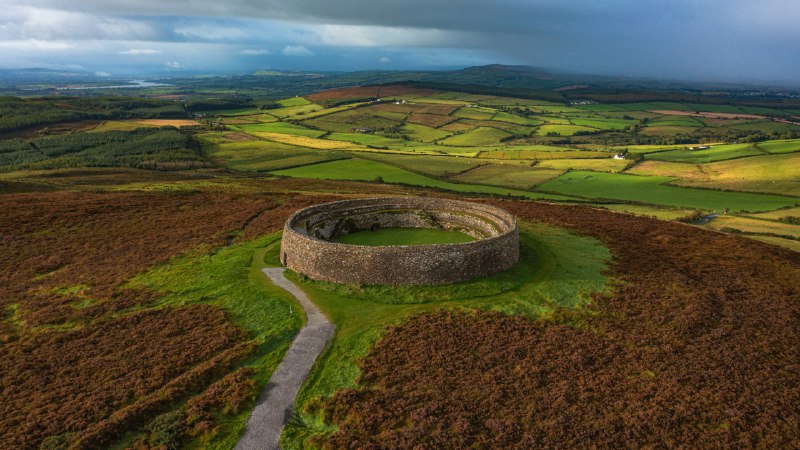 Ireland's spiritual crossroadsGrianan of Aileach ring fort, Donegal, Ireland (© aluxum/Getty Images)