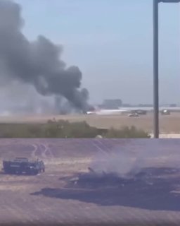 מטוס קרב F-35 התרסק ועלה באש ביום שישי בבוקר בבסיס האווירי של חיל הנחתים מיראמר בסן דייגו.