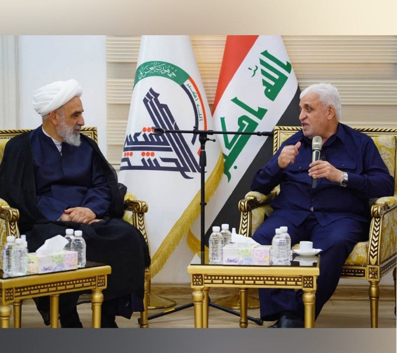 صبح نو: قدردانی فرستاده ویژه رهبر انقلاب اسلامی از دولت و ملت عراق برای مشارکت در مراسم تشییع قائد شهید امت🔹 فالح الفیاض، رئیس س