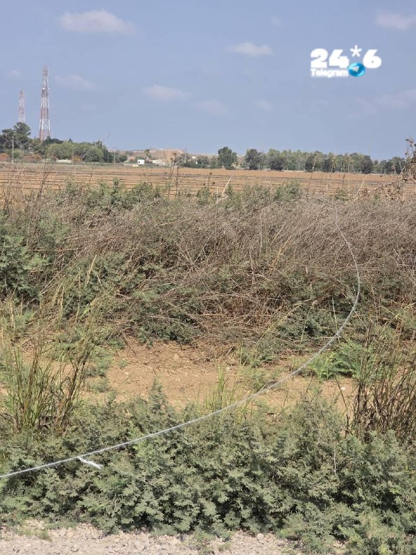🇮🇱 החוט שמשתלשל אל העוטף כל הדרך מעזה: מזכיר את הסיב האופטי של רחפני הנפץ שחזבאללה שיגר לעבר הצפון - המרא…