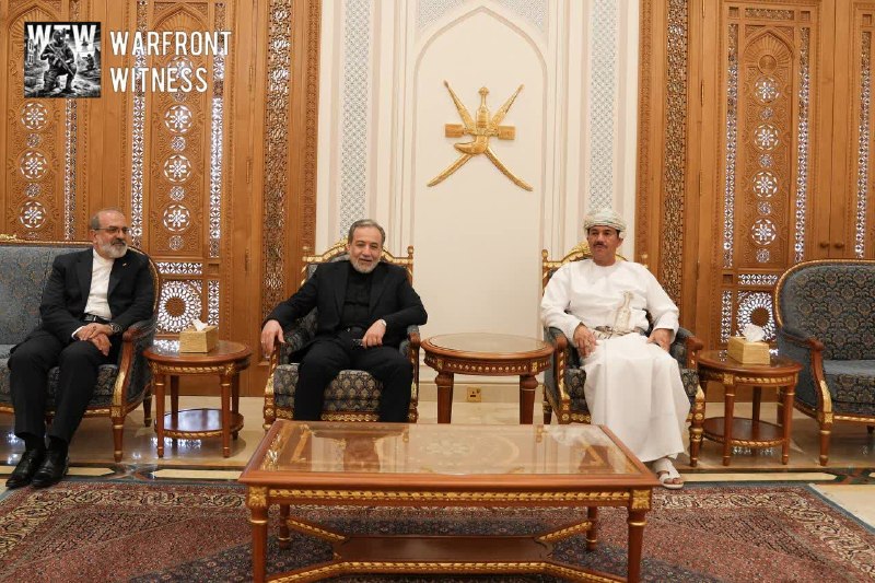 ️🇮🇷🇴🇲 שר החוץ האיראני, עבאס אראג'י, הגיע למוסקט, עומאן, לשיחות על יחסים דו-צדדיים והתפתחויות אזוריות, כ…