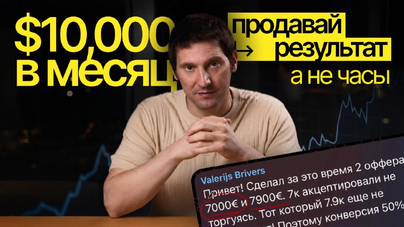 Как поднять чек в 2–5 раз, не увеличивая количество клиентовРынок digital-специалистов становится всё более конкурентным. Специалистов больше, спрос на классического таргетолога снижается, а конкуренция продолжает давить цену вниз.В новом видео Павел разби