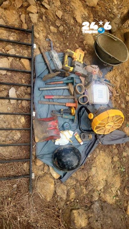 🇮🇱 The tunnel located northeast of Beirut Lebanese Army: We conducted an inspection of the tunnel, it turned out that its total length is about 13 meters and it does not contain any IDF or military equipment. Manual digging tools were seized inside it, and one of the suspects was arrested for participating in its digging. The investigation is ongoing to determine what purpose it was intended for.