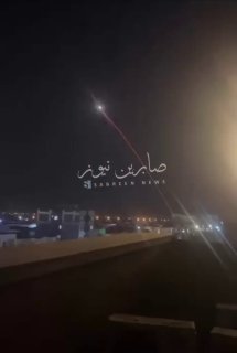 מערכת ההגנה האווירית של האויב האמריקאי בארביל מנסה להתעמת עם מל"טים
