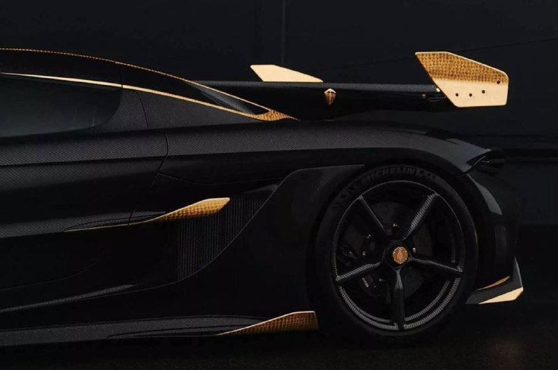 Уникальный Koenigsegg Jesko с вставками из чистого золота 4