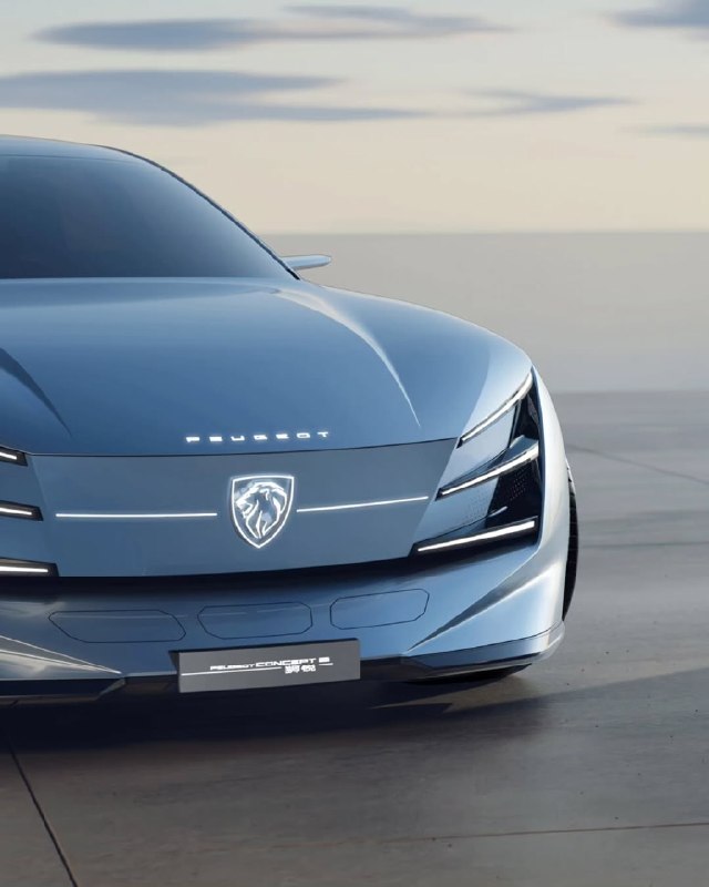 Официальные изображения концептов Peugeot Concept 6 и Concept 8 2026 года. 6