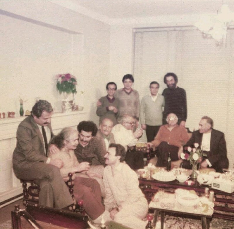 واج: #پرویز_مشکاتیان #مهدی_اخوان‌ثالث #مرتضی_کاخی #نجف_دریابندری #محمد_موسوی #شهرام_ناظری #صفدر_تقی‌زاده #ابراهیم_مکلا #حسین_