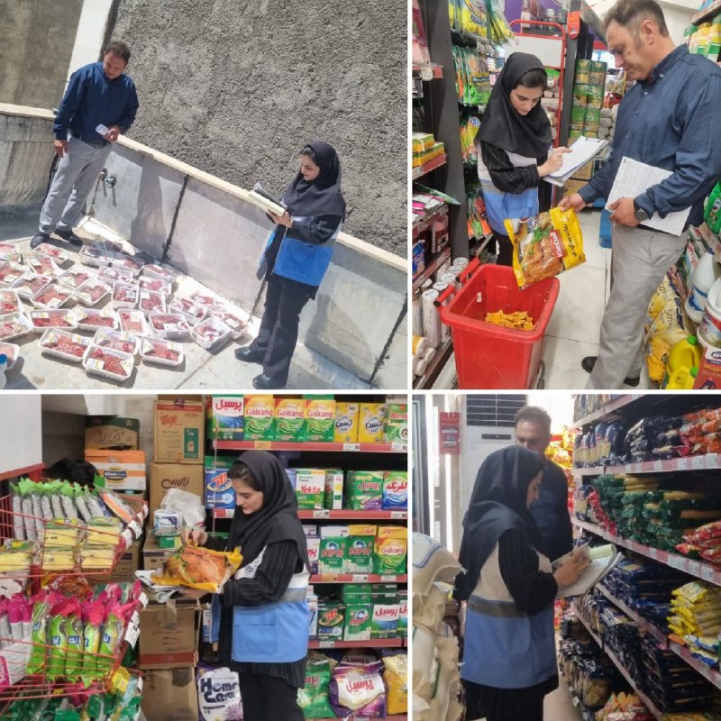 پایگاه خبری تارود: 📸 تشکیل پرونده برای ۲ فروشگاه زنجیرهای متخلف در شهرستان دماوند/ معدومسازی مقادیر قابلتوجهی مرغ و گوشت تاریخگذشته🔹گشت