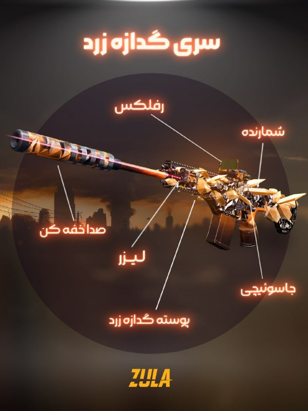 بازی آنلاین زولا Zula.ir: 🔥 معرفی کامل سری جذاب گدازه با رنگ زرد! 💛◾️@Zulagame◾️🔸Zula.ir🔸