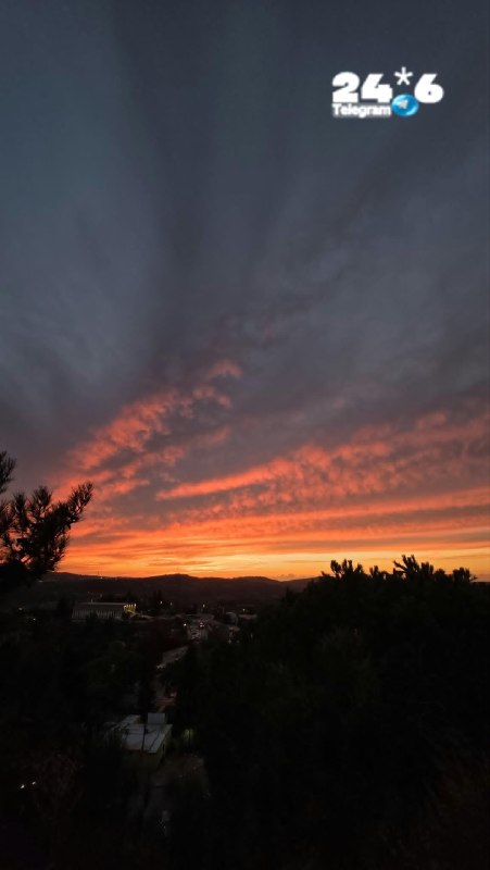 🇮🇱 Sunset from Shiloh settlement.